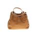 Tignanello Leather Shoulder Bag: Tan Bags