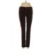 Adriano Goldschmied Velour Pants - Low Rise: Brown Activewear - Women's Size 26