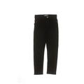 Bonpoint Jeans - Adjustable: Black Bottoms - Kids Girl's Size 8 - Black Wash