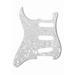 Left Handed White Pearloid Pickguard for Stratocaster