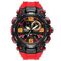 Montres militaires SMAEL pour hommes Marque SMAEL 1921 Zone de temps double Étanche 50M Montres de sport