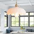 Pendentif LED moderne lampe de chevet en métal verre salle à manger bar métal galvanisé cordon réglable 110-240 v