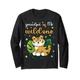 Grandpa of Mr. Wild One Outfit Baby Boy Jungle 1. Geburtstag Langarmshirt