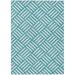 Addison Rugs Chantille ACN620 Teal 9 x 12 Indoor Outdoor Area Rug Easy Clean Machine Washable Non Shedding Bedroom Living Room Dining Room Kitchen Patio Rug