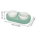 Heated Pet Bowl Outdoor Pet Products Thermal-Bowl Outdoor Heated Cat and Dog Water Bowl Ceramic Pet Feeding Bowl For Medium