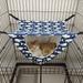 Cat Cage Hammock Hanging Soft Pet Bed for Kitten Puppy Rabbit or Small Pet Double Layer Hanging Bed for Pets 2 Level Indoor Bag for Spring/Summer/Winter