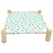 Pet Sleeping Bed Cat Nest and Dog Summer Indoor Supply Travel Beds Breathable Wooden