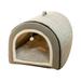 BLUKIDS Dog Bed Pet Tent Cave Bed for Cats/Dogs Self-Warming Pet Sleeping Bed Washable Cushion Winter Indoor Soft Warm Nest Sleeping Mat Pad Kennel Beds House