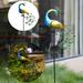 Solar Novelty Lighting Landscape Lights Outdoor Lighting Garden Lights Lawn Light Modern Lighting Solar Peacock Courtyard Garden Decoration Crafts Villa Layout Floor Lamp