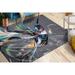 Abstract Hummingbird Rugs Bird Rugs Colorful Rug Animal Rug Wedding Rug Anti-Slip Carpet Indoor Rug Customs Rug Printed Rug 3.3 x9.2 - 100x280 cm