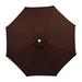 oshhnii Patio Umbrella Canopy Top Cover Garden Parasol Canopy Cover for Beach Garden 2.7m 8 Ribs
