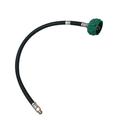 RV Propane Pigtail Hose Connector Gas Hose Conversion Hose Tank Connection for Gas Grill Griddle Smoker Fire Pizza Oven Generator Outdoor Heater 12 Inch