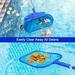 KANY Pool Skimmer Pool Net and Pole Fine Mesh Pool Net Pool Skimmer Swimming Pool Leaf Net Multicolor 1 Set