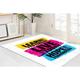 Learn From Yesterday Rug LÄ±ve For Today Hope For Tomorrow Rug Quote Rug Large Rug Colorful Rug Personalized Rug Anti-Slip Carpet 5.9 x9.2 - 180x280 cm