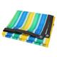 AYYUFE Color Block Stripe Anti-UV Protection Garden Balcony Patio Cover Sunshade Net