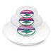 Jaxnfuro 3 Pack of1 Pack 8inch 1Pack 10inch 1 Pack 12 inch Clear Round Plant Saucer Thicker Plastic Tray for Indoor Durable Flower Pot Planter Saucers