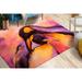 Modern Rugs Animal Rugs Penguins Pastel Painting Rug Colorful Rug Penguin Rugs Outdoor Rugs Office Rugs Runner Rugs Farmhouse Rug 5.9 x9.2 - 180x280 cm