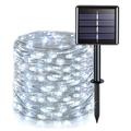 Solar String Lights Outdoor 33ft 100 LED Solar Powered Fairy Lights Waterproof Decorative Lighting for Patio Garden Yard Party Wedding (Warm White)