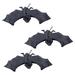 Fake Bat Prop 6Pcs Large Size Halloween Tricky Props Fake Bat Simulation Prop for Halloween April Fool s Day Mischief