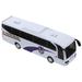 Inertia Car Bus Educational Toys Boys for Kids Mini School Plastic Child Baby White