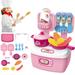 Back to School Gifts Toys Sale! CWCWFHZH Toddler Toys Diy Toy Sets Toddler Toys Kitchen Sets Pretend Interactive Play Kitchen Toy Birthday Gifts for Boys and Girls Aged 3 4 5 6 7 8