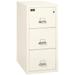 FireKing Ivory White 2 Hour Fire Resistant File Cabinet - 3 Drawer Letter 31 depth