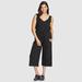 Eddie Bauer Plus Size Women's Thistle Textured Jumpsuit - Black - Size 3X