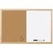 Cork & Dry Erase Combo Board 18 X 24 Dry Erase White Board/Cork Bulletin Board Combo Pine Wood Frame