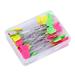 50 Pcs Sewing Needles Sewing Head Pins Head Straight Pins Sewing Pins Flat Pins Bear Head