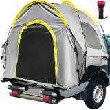 VEVOR Truck Tent 6.4-6.7 Truck Bed Tent Full Size Pickup Tent Waterproof Truck Camper 2-Person Sleeping Capacity 2 Mesh Windows Easy to Setup Truck Tents for Camping Hiking Fishing Grey Color