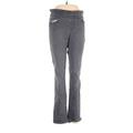 Gloria Vanderbilt Jeggings - Low Rise Boot Cut Boyfriend: Gray Bottoms - Women's Size 10 - Dark Wash