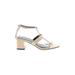 Topshop Heels: Tan Shoes - Women's Size 39 - Open Toe