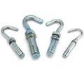 10PCS Galvanized with Hook Pull Screw/Expansion Bolt/National Standard Pull The Hook M6/M8/M10/M12 - (Size: M12) SCRW-001745
