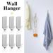 Deagia Hanger Hooks Clearance Self-Adhesive Household Stainless Steel Wall Hook Hook Hanger Key Hanger Rack Stocking Holder