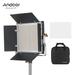 Andoer-2 Andoer LED Video Light Kit Dimmable 660 Bulbs Bi-Color 3200-5600K CRI 85+ U Bracket Barndoor for Studio Photography Shooting