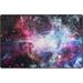 FREEAM Universe Galaxy Space Non Slip Area Rug for Living Dinning Room Bedroom Kitchen 5 x 7 (58 x 80 Inch) Nebula Stars Nursery Rug Floor Carpet Yoga Mat