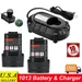 2.0Ah BL1013 MTL1803 Li-ion 2Pack Battery + Charger DC10WA Set For Makita BL1014 BL1013 DF030 10.8V-12Volt