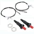 2-pack Universal Piezo Spark Igniter Push Button Gas Fireplace Grill BBQ Stove