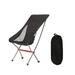 Fishing Chair Outdoor Aluminium Alloy Portable Folding Picnic Camping Stool Storage Furniture Fishing Chair black