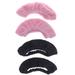 2 Pairs of Elastic Skating Cover Plush Skate Shoes Cover Durable Ice Skating Hockey Skates Cover Skating Shoe Accessory- Size S (Light Pink + Black)