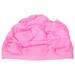 Swimming Cap Hats Adult for Women Pink Polyester Women s