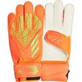 adidas Predator Edge Match Soccer Goalkeeper Gloves (Solar Red/Team Solar Grn 9)