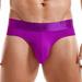 Cuoff Mens Shorts Mens Ultra-wide Belt Sexy Men Underwear Jockstrap Briefs Men G String Thongs Shorts Men Purple 2XL