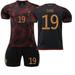 Mens/Youths 2022 Soccer Game Germany Soccer Fans #19 Jerseys Soccer Team Shirts