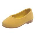 Child Shoes Summer And Autumn Fashion Girls Casual Shoe Solid Color Simple Style Flat Lightweight Weeding Guest Party Shoes For Child Bowling Footwear