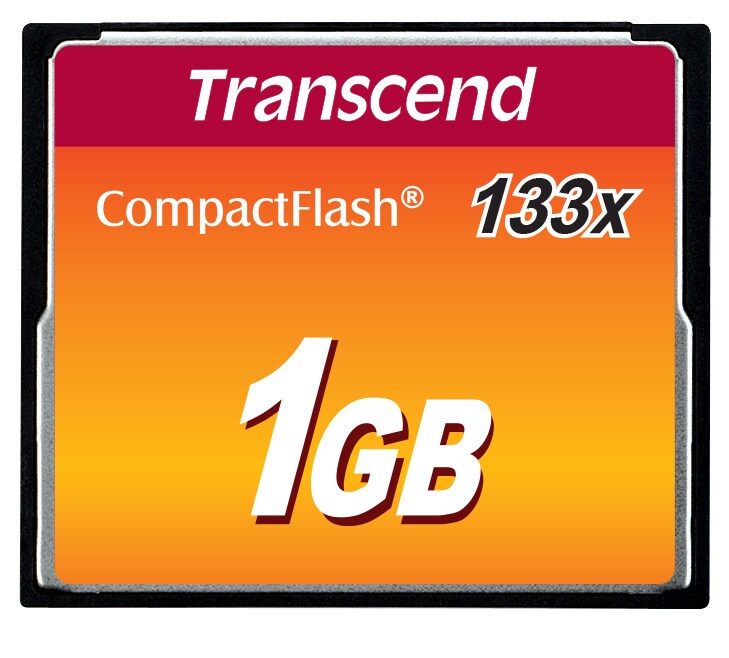 Transcend 1 GB CF 133x Kompaktflash MLC Image