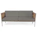 Skargaarden Haringe Outdoor Lounge Sofa - HS-10040-SN-NG | HARLS-T