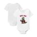 Infant Tiny Turnip White Boston Red Sox Triceratops Bodysuit