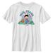 Youth Mad Engine White Paul Frank Easter Bunny Graphic T-Shirt