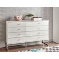 Vigo 2 Door Dresser in Champagne - W 80cm